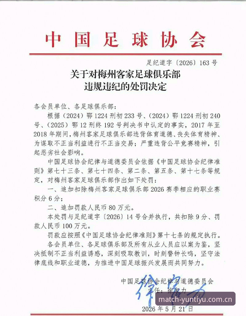 中国足协第三批禁足名单详解：从处罚力度看行业变革风向